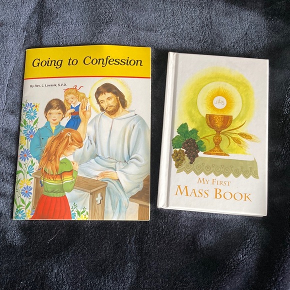 Catholic My First Mass Book & Going to Confession Book - Picture 1 of 4